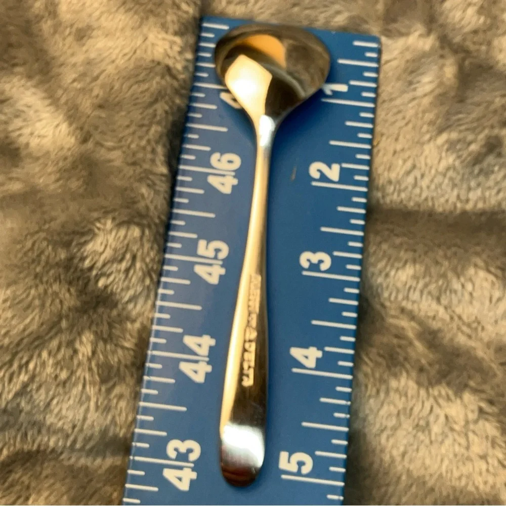 LOT of 24 Alessi Delta Heart Shaped Spoon Coffee Tea Dessert - Picture 8 of 8
